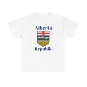 Patriotic Tee - Alberta Independence - Whistle Stop Cafe (WSC)
