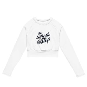 The Whistle Stop Long-Sleeve Crop Top