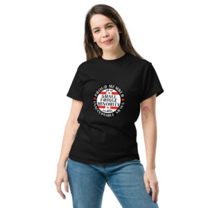 Small Fringe Minority” Classic Tee – Structured, Sharp, Unapologetic
