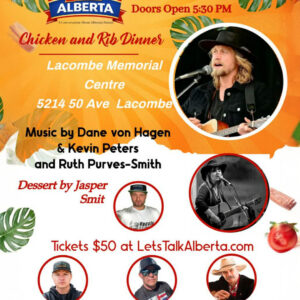 Ticket for Let's Talk Alberta - Lacombe, May 26, 2026